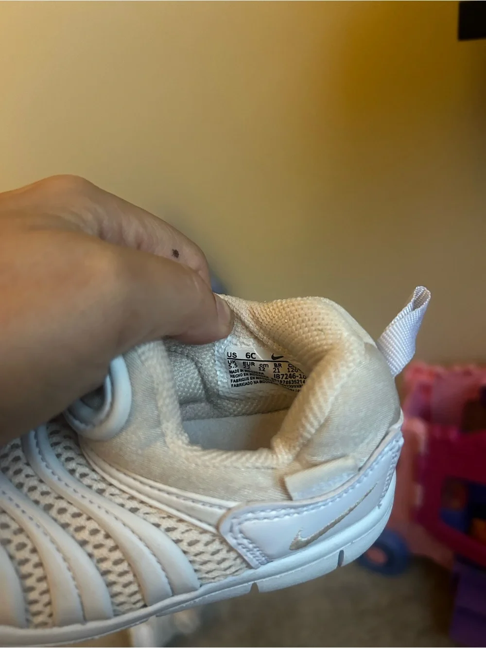 Nike worn mesh
